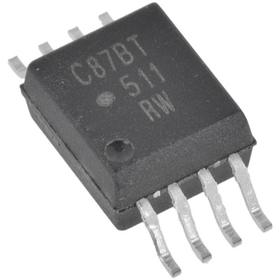 Broadcom Isolation Amplifier, 8-Pin SOIC, 3V-5.5V Supply, Precision Optically Isolated Voltage Sensor ACPL-C87BT-000E