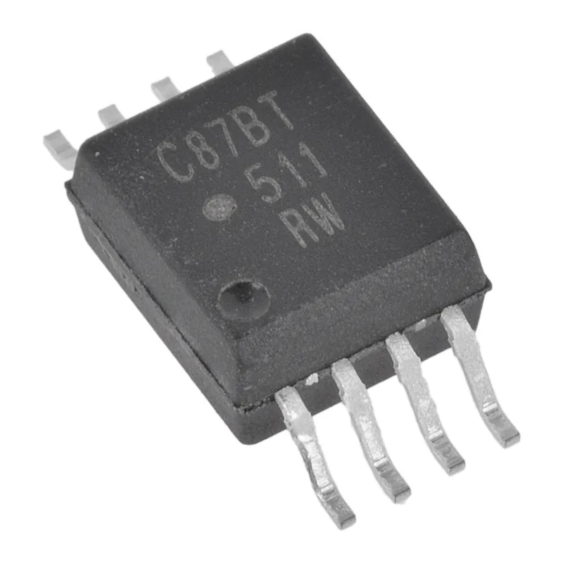 Broadcom Isolation Amplifier, 8-Pin SOIC, 3V-5.5V Supply, Precision Optically Isolated Voltage Sensor ACPL-C87BT-000E