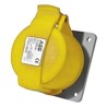 Amphenol Industrial Panel Mount Industrial Power Connector 2P+PE 16A 110V IP44 Easy & Safe 2CMA193169R1000 216RU4