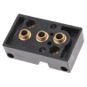 Crouzet 81 Series 3 Station Sub-Base for Pneumatic Logic Elements, Polyamide 66 and Brass Body 81532001