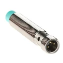 Pepperl + Fuchs Threaded Barrel Inductive Proximity Sensor M12 PNP 36V DC 200mA 8mm Detection NBN8-12GM50-E2-V1