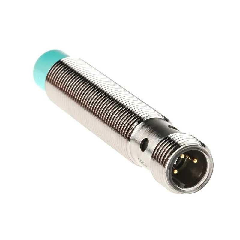 Pepperl + Fuchs Threaded Barrel Inductive Proximity Sensor M12 PNP 36V DC 200mA 8mm Detection NBN8-12GM50-E2-V1