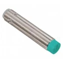 Pepperl + Fuchs Threaded Barrel Inductive Proximity Sensor M12 x 1 PNP 3V 10 mm 30 V dc 200mA NEN10-12GM50-E2-V1