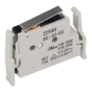 ABB Auxiliary Contact 1 Contact 1 CO DIN Rail Plate 24V DC 125A 1SDA066423R1 AUX 1Q 24Vdc XT1...XT4
