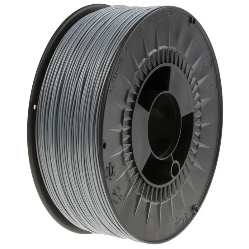 RS PRO 1.75 mm Silver ABS 3D Printer Filament 1 kg 832-0337