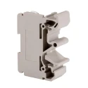 Weidmüller ST5 Series Feed Through Terminal Block Dark Beige, 16mm², 1-Level, Screw Termination, 76A, 800V 0448460000