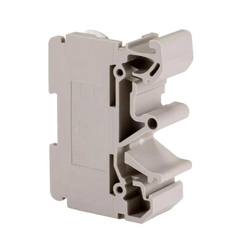 Weidmüller ST5 Series Feed Through Terminal Block Dark Beige, 16mm², 1-Level, Screw Termination, 76A, 800V 0448460000