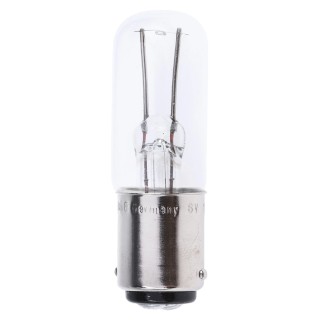 Osram B15D Indicator Light Clear 6V 15W Filament Lamp 100h Lifespan 8018 15W 6V B15D