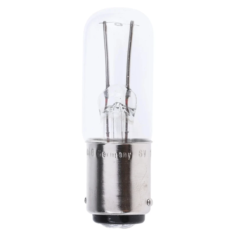 Osram B15D Indicator Light Clear 6V 15W Filament Lamp 100h Lifespan 8018 15W 6V B15D
