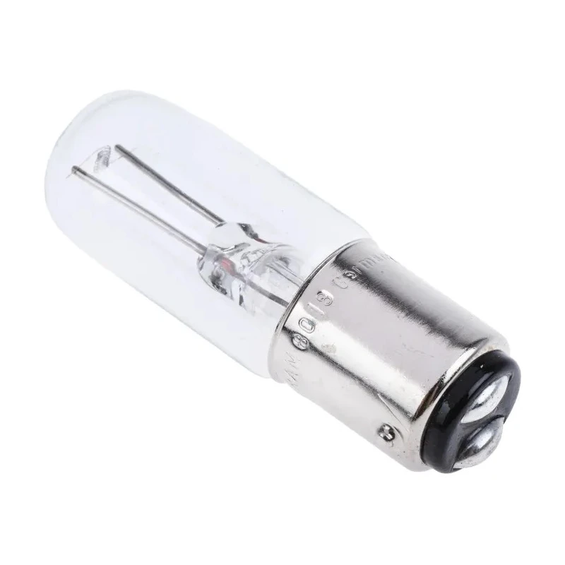 Osram B15D Indicator Light Clear 6V 15W Filament Lamp 100h Lifespan 8018 15W 6V B15D