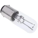 Osram B15D Indicator Light Clear 6V 15W Filament Lamp 100h Lifespan 8018 15W 6V B15D