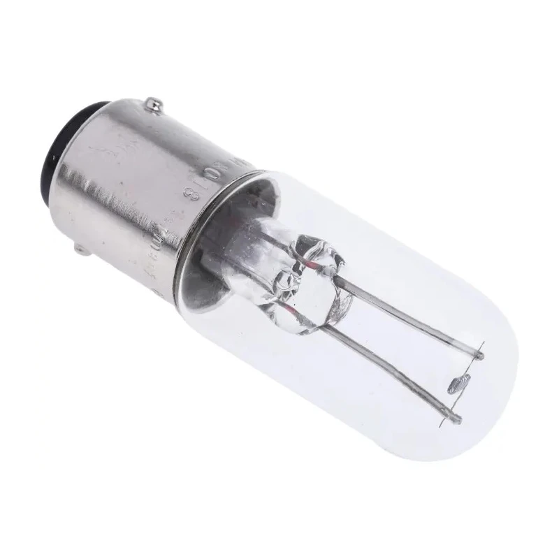 Osram B15D Indicator Light Clear 6V 15W Filament Lamp 100h Lifespan 8018 15W 6V B15D