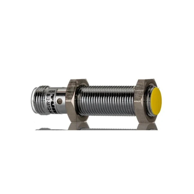 Turck Threaded Barrel Inductive Proximity Sensor M12 PNP 30 V DC 2 mm Detection BI2-M12-AP6X-H1141
