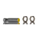 Turck Threaded Barrel Inductive Proximity Sensor M12 PNP 30 V DC 2 mm Detection BI2-M12-AP6X-H1141