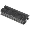 Amphenol Communications Solutions 24-Way 2 Row Shrouded IDC Female Connector 250V AC 3A T812124A100CEU