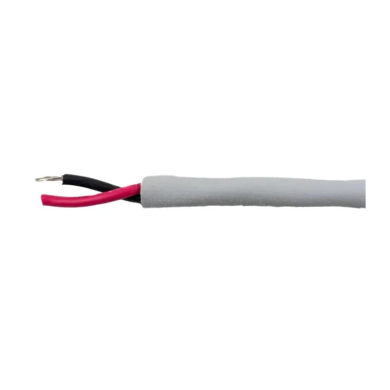 Alpha Wire EcoCable Mini 300 V Unshielded Control Cable, 2 Cores, 0.15mm² 26 AWG, 30 m, Grey Modified 78012 SL005