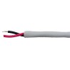 Alpha Wire EcoCable Mini 300 V Unshielded Control Cable, 2 Cores, 0.15mm² 26 AWG, 30 m, Grey Modified 78012 SL005