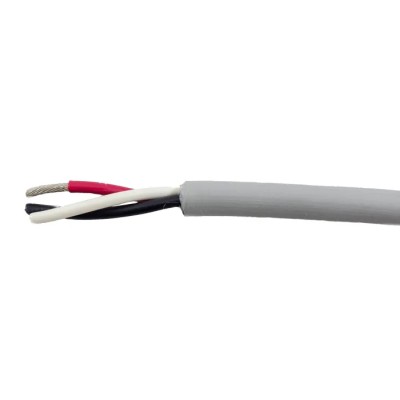 Alpha Wire Ecogen Ecocable Mini 300 V Unshielded Control Cable 3 Cores 0.38mm² 22 AWG 30 m Grey mPPE Jacket 78033 SL005