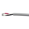 Alpha Wire Ecogen Ecocable Mini 300 V Unshielded Control Cable 3 Cores 0.38mm² 22 AWG 30 m Grey mPPE Jacket 78033 SL005