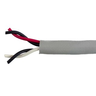 Alpha Wire Ecogen Ecocable Mini Series Data Cable 2 Pairs 4 Cores 0.241 mm² 300 V 30 m Grey Sheath MPPE 78072 SL005