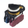 Idec Knob Selector Switch with 1 NO/1 NC Contact Configuration, 22 mm Cutout Diameter, 2 Positions CW4S-2E11