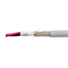 Alpha Wire Ecogen Ecocable Mini Screened Control Cable, 3 Cores, 0.24mm² 24 AWG, Grey Modified Polyphenylene, 30 78323 SL005