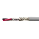 Alpha Wire Ecogen Ecocable Mini Screened Control Cable 2 Cores 0.38mm² 22 AWG 300 V 30 m mPPE Jacket 78332 SL005