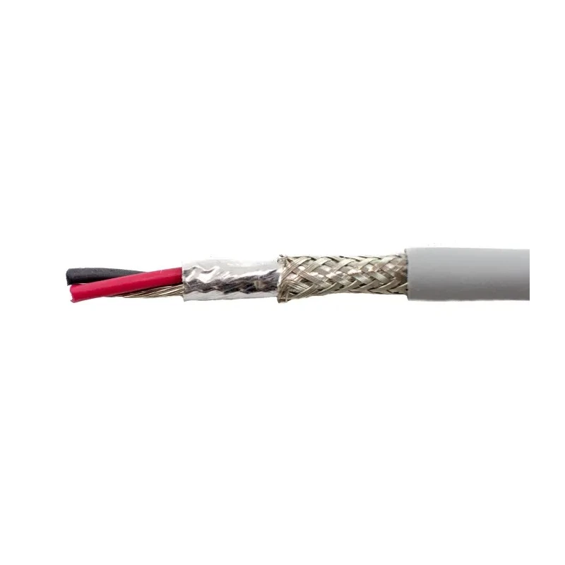 Alpha Wire Ecogen Ecocable Mini Screened Control Cable 2 Cores 0.38mm² 22 AWG 300 V 30 m mPPE Jacket 78332 SL005