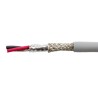 Alpha Wire Ecogen Ecocable Mini Screened Control Cable 2 Cores 0.38mm² 22 AWG 300 V 30 m mPPE Jacket 78332 SL005