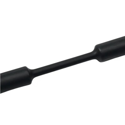 HellermannTyton Heat Shrink Tubing Black 12 mm Sleeve Diameter 30m Length 3:1 Shrink Ratio Polyolefin Flame Retardant TF31