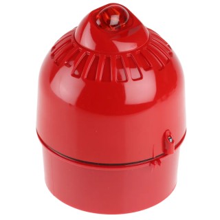 Schneider Electric Sonos Pulse Series Red Beacon 60V DC Flashing Ceiling, Wall Mount, LED Bulb, IP21, IP65 ESD-5003