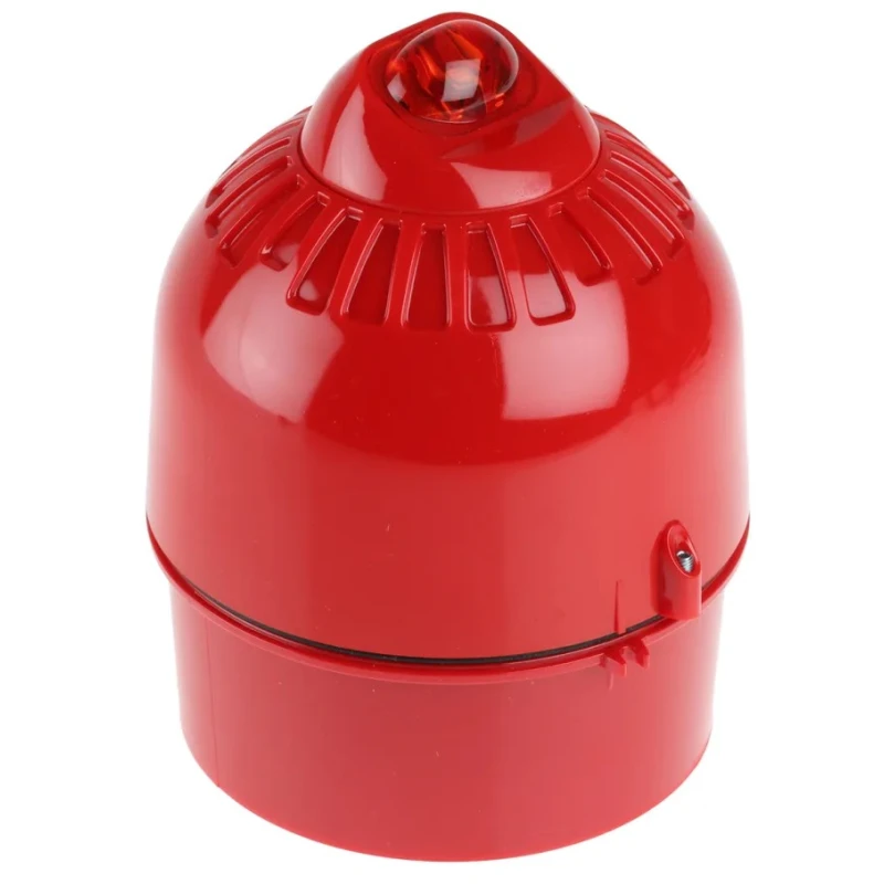 Schneider Electric Sonos Pulse Series Red Beacon 60V DC Flashing Ceiling, Wall Mount, LED Bulb, IP21, IP65 ESD-5003