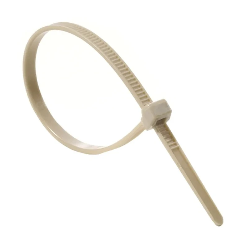 HellermannTyton Cable Tie PT 220, 220 mm x 4.7 mm, Beige Polyetheretherketone 111-01235 PT220-PEEK-BGE
