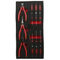 RS PRO 10 Piece Electronic Box Tool Kit with Foam Inlay 833-5919