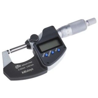 Mitutoyo External Micrometre 0-25 mm Range, 0.001 mm Resolution, ±1 μm Accuracy 293-240-30