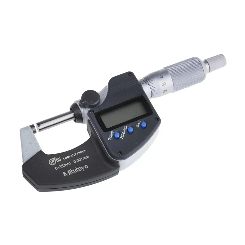 Mitutoyo External Micrometre 0-25 mm Range, 0.001 mm Resolution, ±1 μm Accuracy 293-240-30