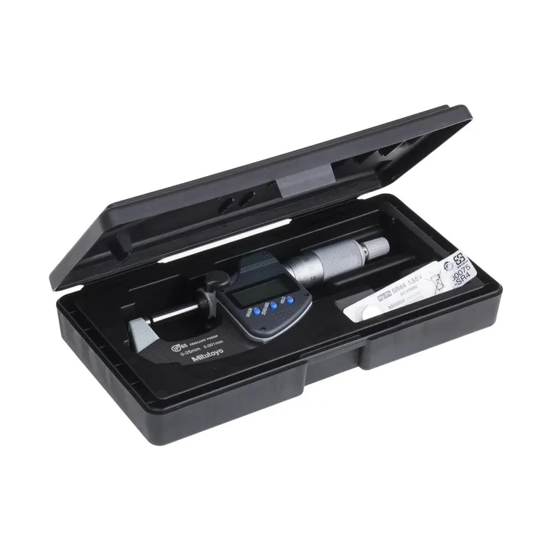 Mitutoyo External Micrometre 0-25 mm Range, 0.001 mm Resolution, ±1 μm Accuracy 293-240-30