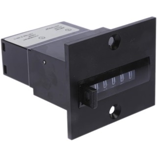 Hengstler Pneumatic Counter, Series 495, Operating Pressure 2 bar to 8 bar, Panel Mount, IP55 Rated 0 495 465