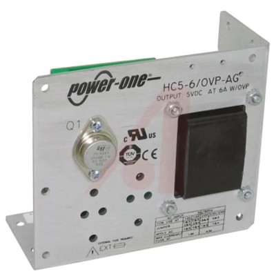 BEL POWER SOLUTIONS INC Open Frame 5 Output Linear Power Supply 6A 5V 30W HC5-6/OVP-AG