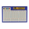 RS PRO Breadboard Prototyping Solderless Breadboard 266 mm x 168 mm x 24 mm 835-2725