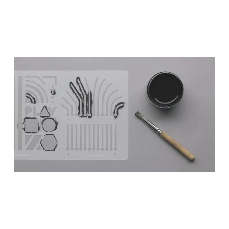 Bare Conductive Black Acrylic Resin Electric Paint Liquid 50 ml, Maximum Operating Temperature 25°C SKU-0216