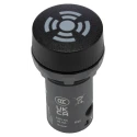 ABB Compact Series Buzzer Panel Mount 230V AC, 80 dB Sound Level, IP69K IP66 IP67, Continuous Tone 1SFA619600R6236 CB1-623B
