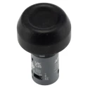 ABB Compact Series Momentary Push Button Switch, Panel Mount, 22 mm Cutout, 1 NO/1 NC Contact 1SFA619105R1076 CP6-10B-11