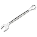 Facom Combination Spanner 3/8 in, 145mm Overall Satin Chrome Finish 12-Point 15° Offset 440.3/8