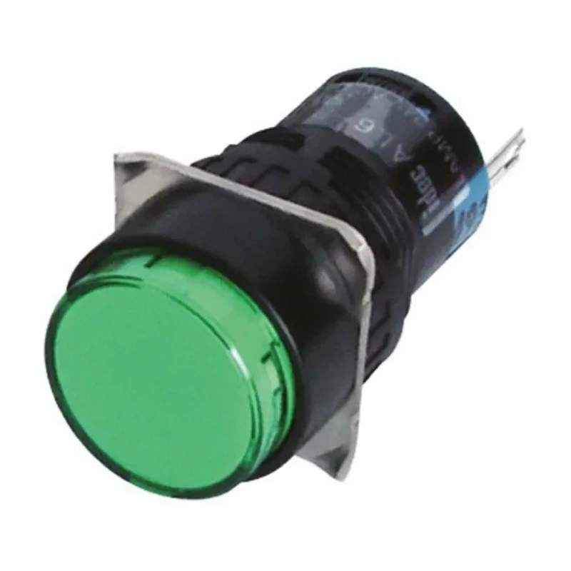 Idec Panel Mount LED Panel Mount Indicator 24V IP65 AL6M-P4P-G