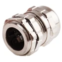 Alpha Wire Metallic Nickel Plated Brass Cable Gland PG13.5 Thread 6 mm Minimum, 12 mm Maximum, IP68 835-4099