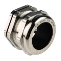RS PRO Metallic Nickel Plated Brass Cable Gland, M50 Thread, 30 mm to 38 mm Cable Diameter, IP68 Protection 835-4122