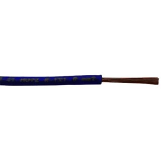 RS PRO H07Z-K Series Dark Blue 2.5 mm² Hook Up Wire, 13 AWG, 45x0.25 mm Strands, 100 m Length, Cross Linked 836-0824