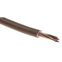 RS PRO H07V-R Series Brown 2.5 mm² Hook Up Wire, 14 AWG, 7/0.67 mm Core Strands, 100 m, Polyvinyl Chloride 836-0883