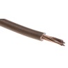 RS PRO H07V-R Series Brown 2.5 mm² Hook Up Wire, 14 AWG, 7/0.67 mm Core Strands, 100 m, Polyvinyl Chloride 836-0883